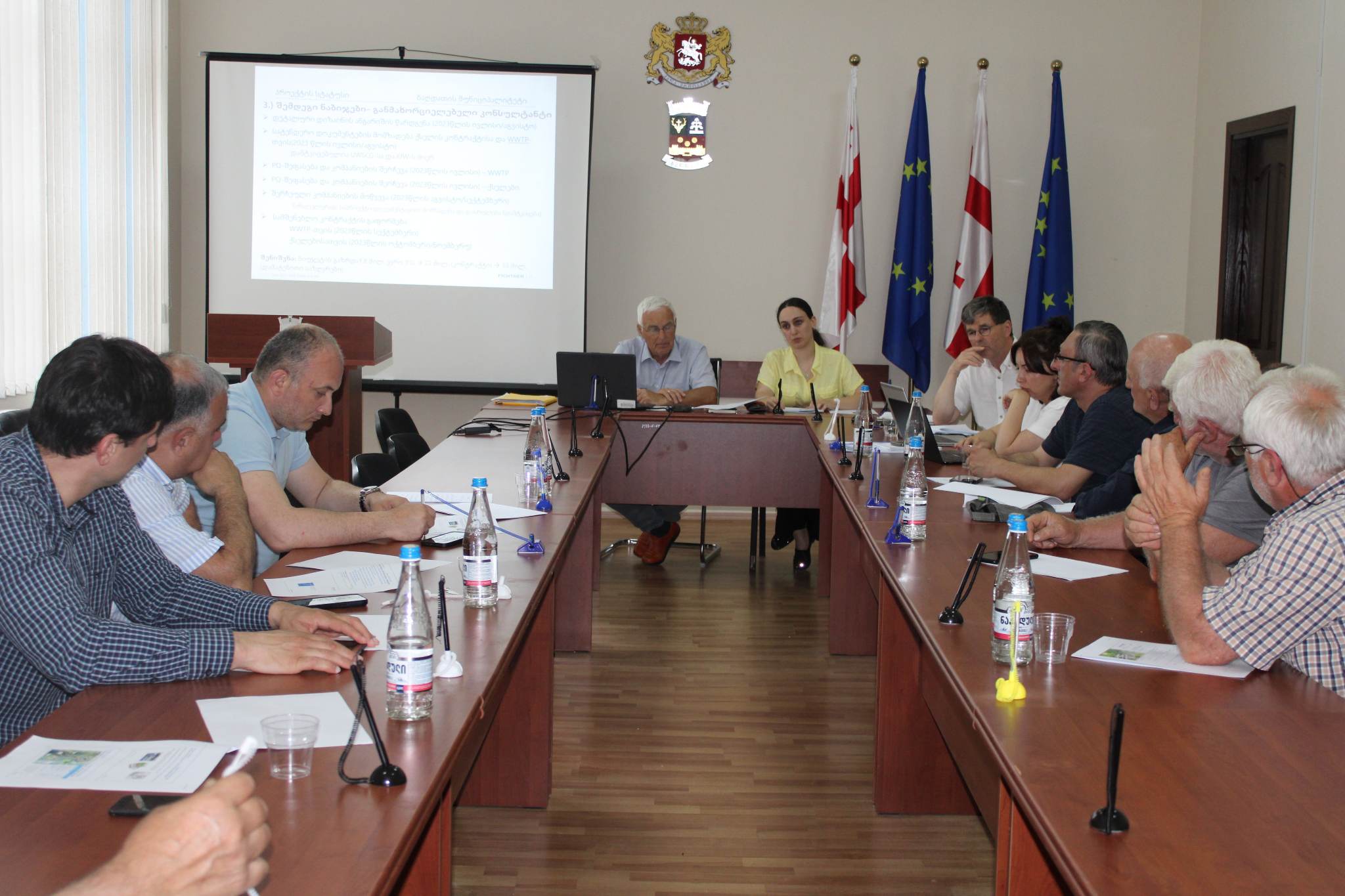 ბაღდათში წყალმომარაგების და წყალარინების სისტემის რეაბილიტაციის პროექტზე მუშაობენ