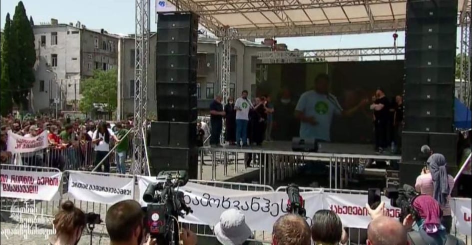 ,,ნამახვანჰესის,, მშენებლობის მოწინააღმდეგეები პარლამენტის თავმჯდომარესთან შეხვედრის მზაობას გამოთქვამენ