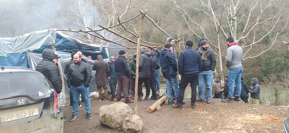 ნამოხვანჰესის მშენებლობის მოწინააღმდეგეებს სოლიდარობა "ქართულმა მარშმა"გამოუცხადა