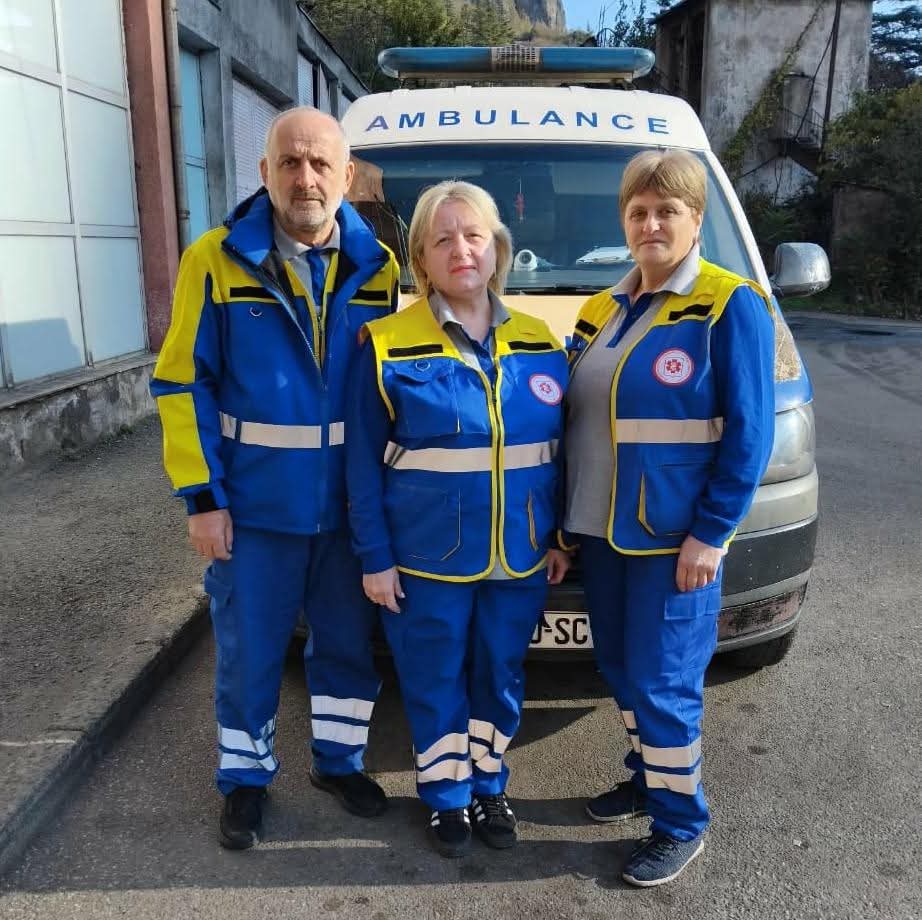 ჭიათურის სასწრაფო დახმარების ბრიგადამ შუახნის მამაკაცი გადაარჩინა