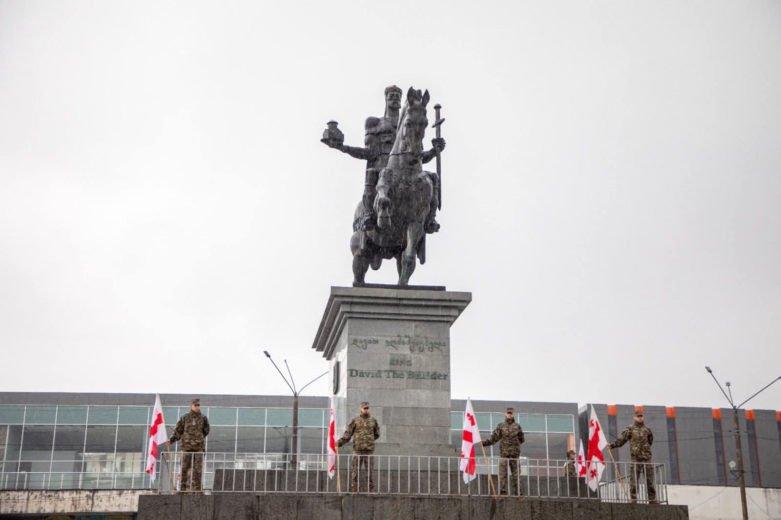ქუთაისში დავით აღმაშენებლის ხსენების დღე აღინიშნა