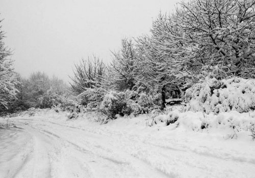 საირმე-აბასთუმნის გზა დიდთოვლობის გამოჩაიკეტა 